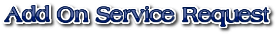 AddOn Service request