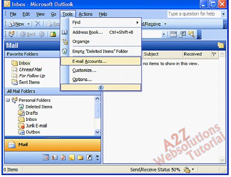 Open Outlook Email Client